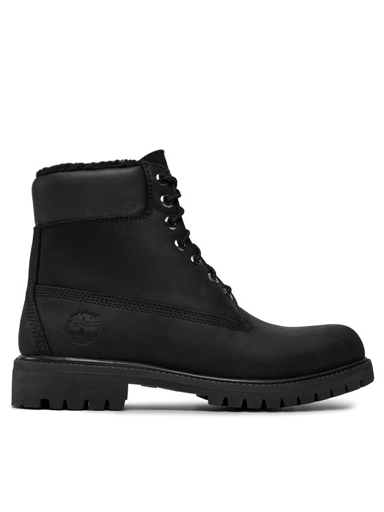 Timberland Timberland Ορειβατικά παπούτσια 6 In Premium Fur/Warm Lin TB0A2E2P0011 Μαύρο
