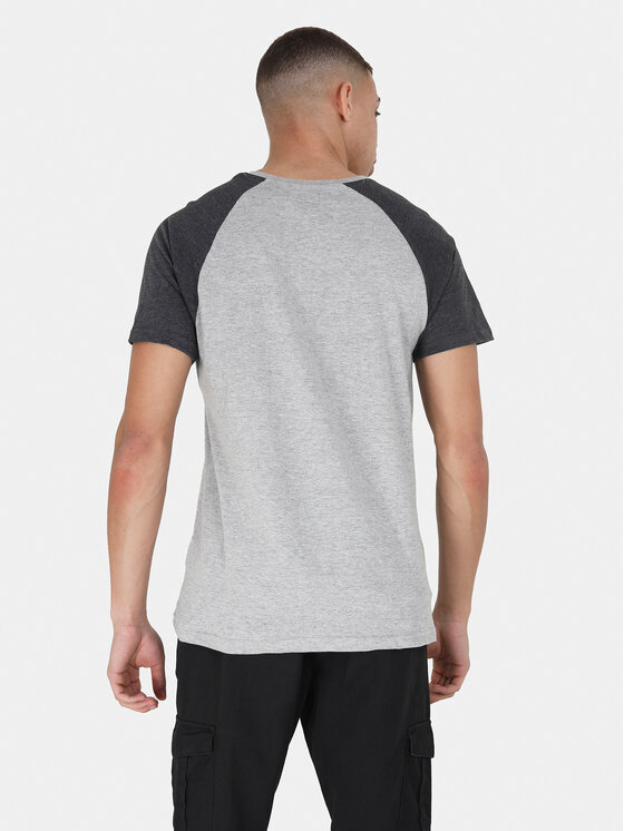 Brave Soul Brave Soul Тишърт MTS-149BAPTISTJ Сив Straight Fit