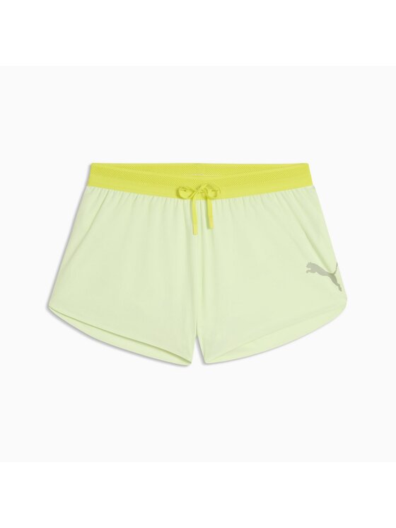 Puma Puma Szorty sportowe 528436 Zielony Regular Fit
