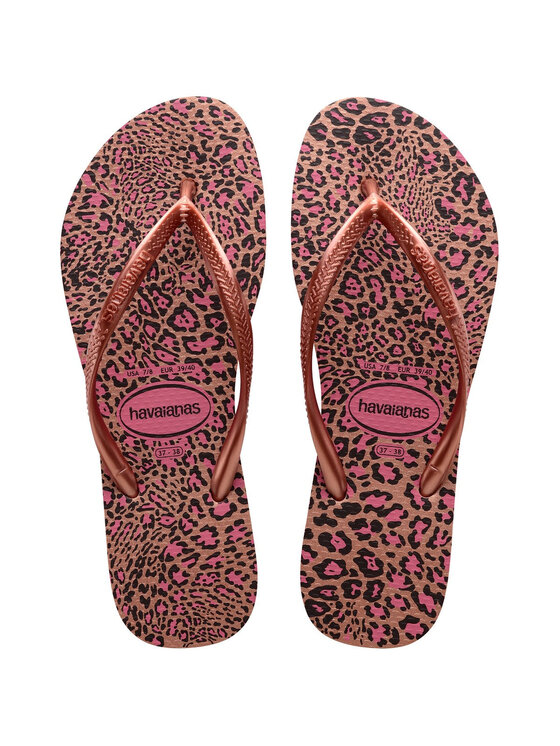 Havaianas Havaianas Σαγιονάρες HAVAIANAS Infradito Donna Hav. Slim animals 4103352.6459 Rosa Ροζ