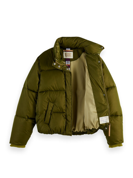 Scotch & Soda Scotch & Soda Kurtka puchowa 169404 Zielony Regular Fit