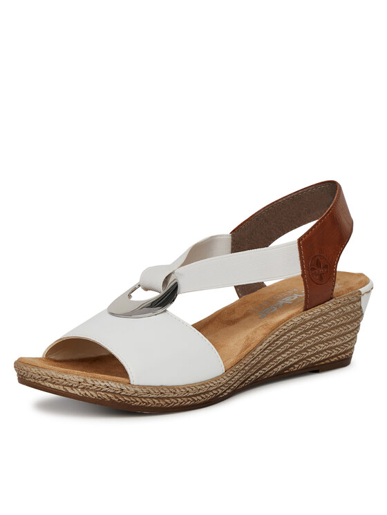 Rieker Rieker Sandale 624H6-81 Bijela