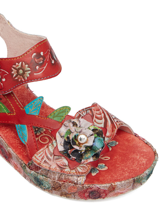 Laura Vita Laura Vita Босоніжки Facdiao 42 Червоний