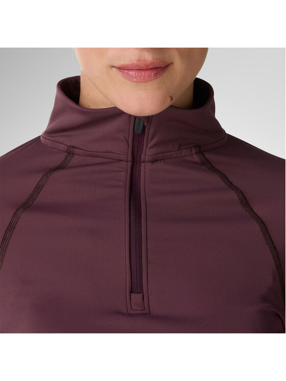 Rossignol Rossignol Bluza techniczna W Half Zip First Layer Fioletowy Slim Fit
