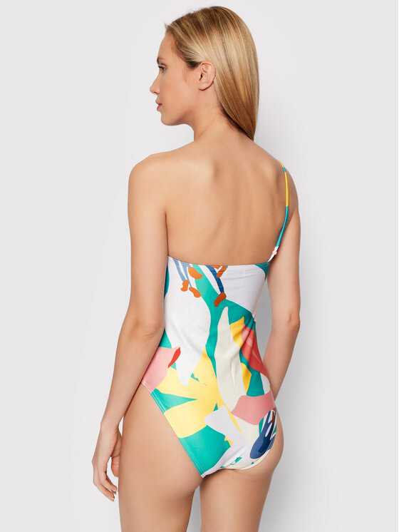 Drivemebikini Drivemebikini Peldkostīms Lotus 2022-DRV-012_FL Balts