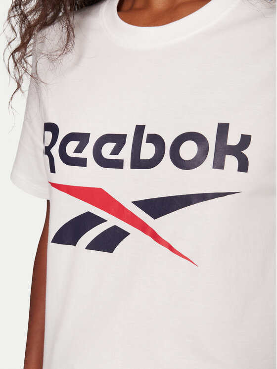 Reebok Reebok T-krekls RK25173CCW Balts Regular Fit