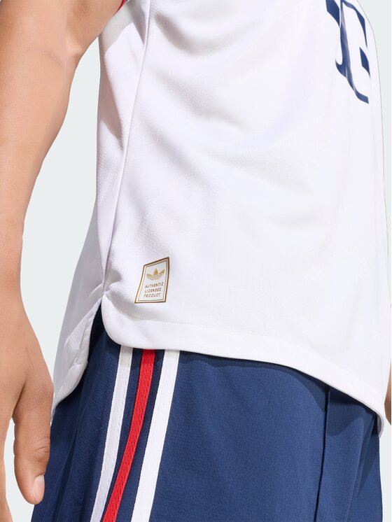 adidas adidas Koszulka techniczna 171352 Biały Slim Fit