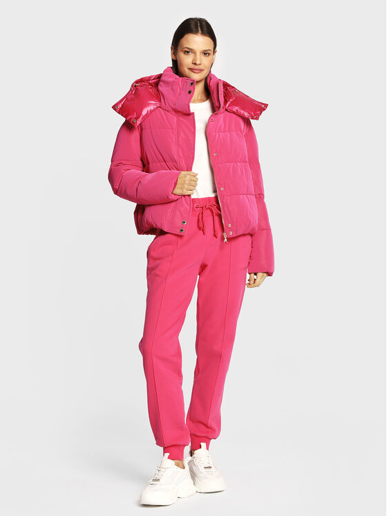 Patrizia Pepe Patrizia Pepe Μπουφάν χειμωνιάτικο 2O0057/A182-M430 Ροζ Regular Fit