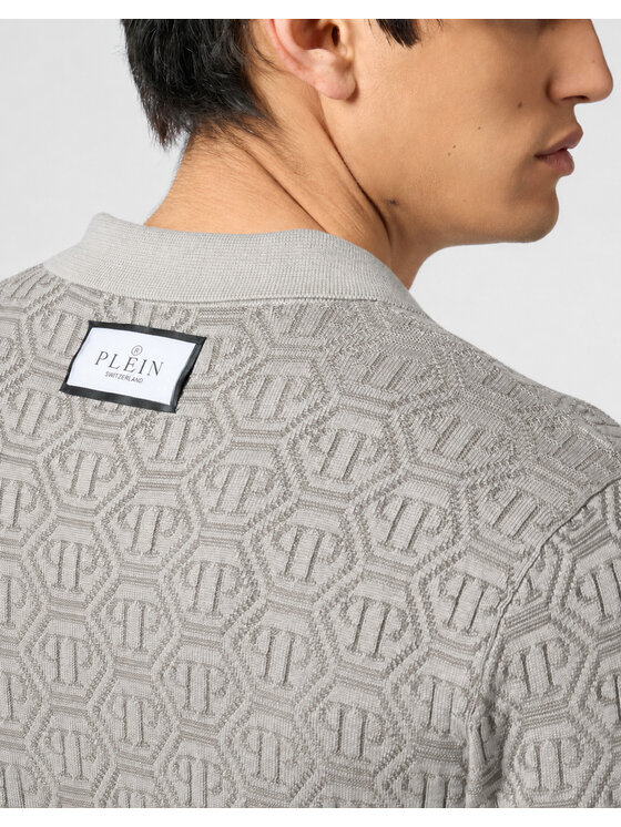 PHILIPP PLEIN PHILIPP PLEIN Polokošile 29922 Bílá Regular Fit