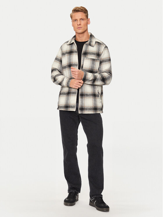 Only & Sons Only & Sons Marškinių švarkas Austin 22029772 Smėlio Loose Fit