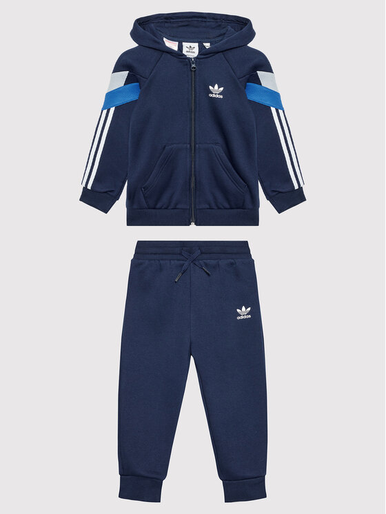 adidas adidas Спортивний костюм Full-Zip HL2209 Cиній Regular Fit