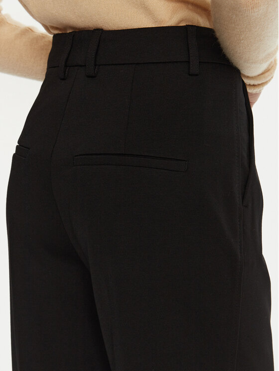 OUI OUI Hlače 88780 Crna Straight Fit