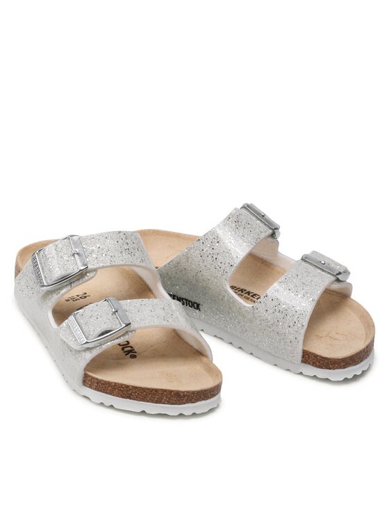 Birkenstock Birkenstock Klapki Arizona Kids Bs 1022230 Srebrny