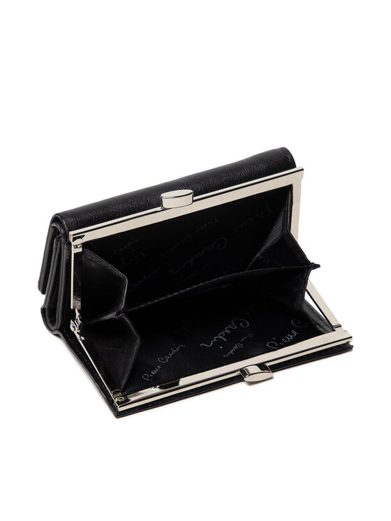 Pierre Cardin Pierre Cardin Малък дамски портфейл 06 ITALY 117 Черен