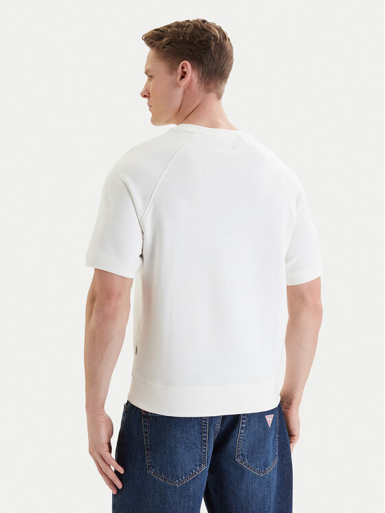Guess Jeans Guess Jeans Тишърт M6GQB2 KCPR1 Бял Oversize