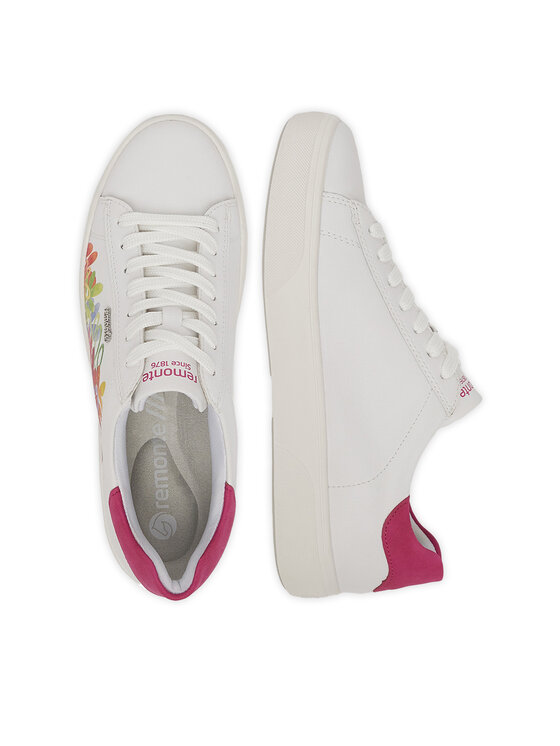 Remonte Remonte Sneakersy D2J00-82 Biały