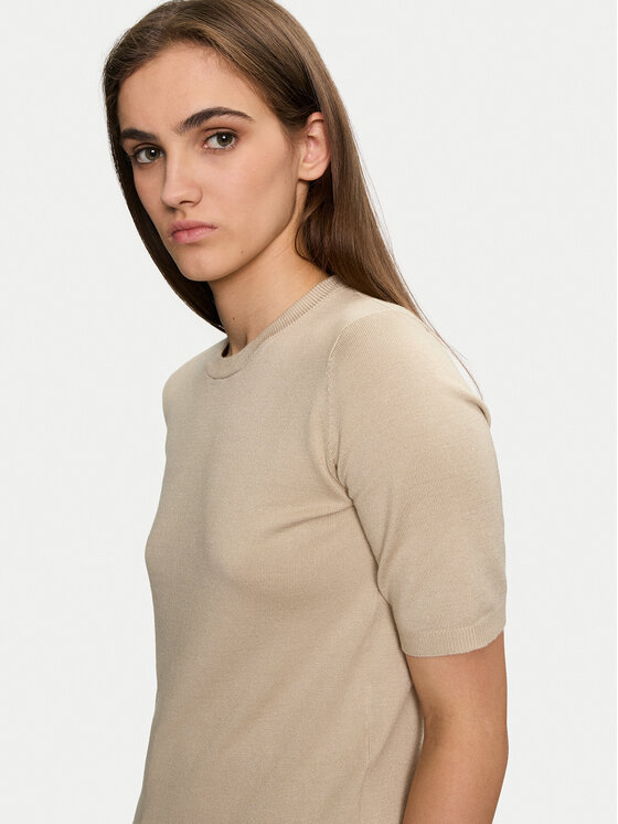 Kaffe Kaffe Пуловер Lizza 10508445 Бежов Regular Fit