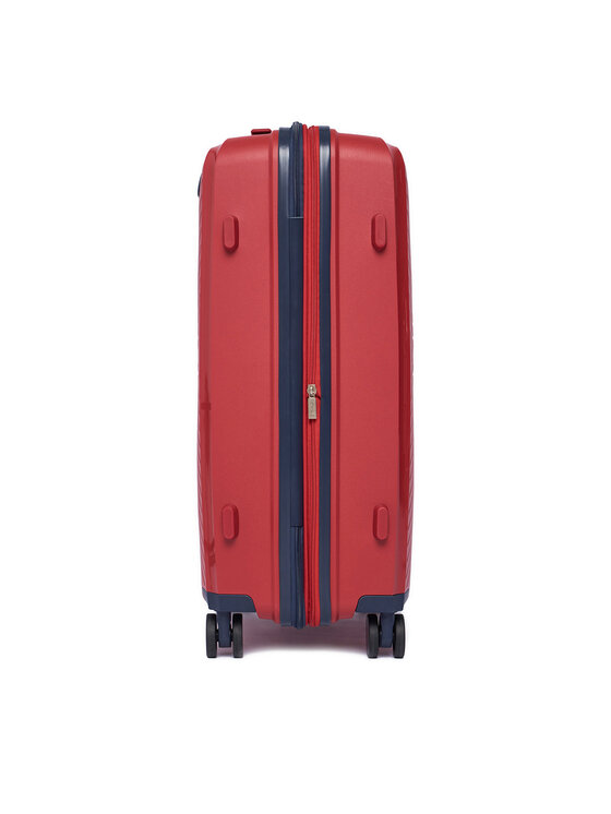 Beverly Hills Polo Club Beverly Hills Polo Club Srednji kovček CEO-BHPC-WAL-006-M Rdeča