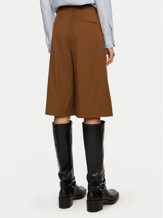 Gestuz Gestuz Bermudy Paula 10909173 Hnedá Loose Fit