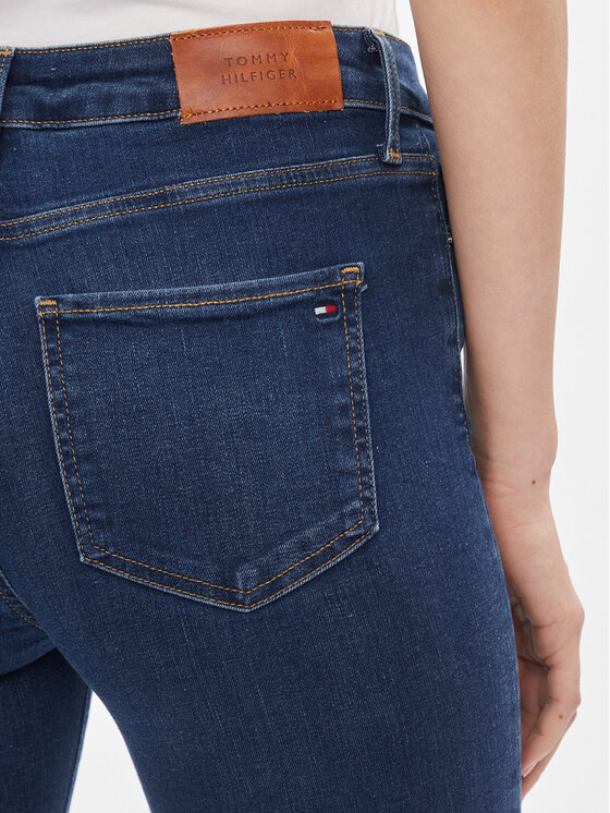 Tommy Hilfiger Tommy Hilfiger Blugi Harlem WW0WW40647 Bleumarin Skinny Fit