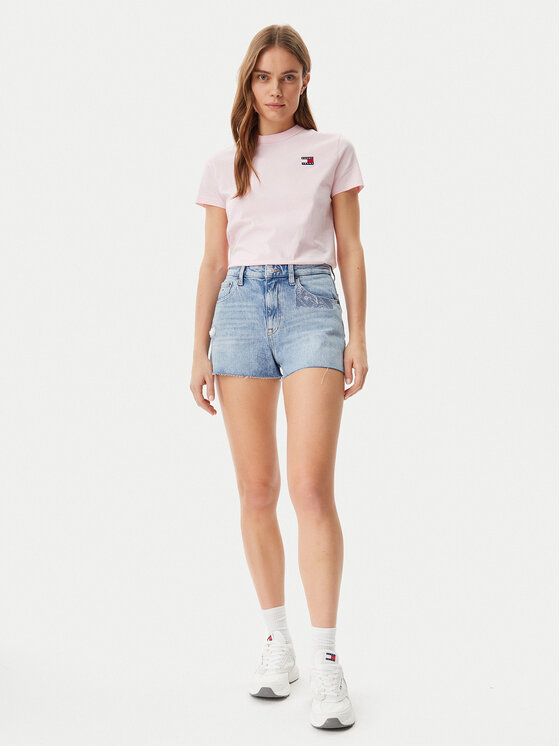 Tommy Jeans Tommy Jeans Džínové šortky DW0DW20087 Modrá Slim Fit