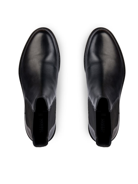 Geox Geox Μποτάκια με λάστιχο D Walk Pleasure D36TGE 00043 C9999 Μαύρο