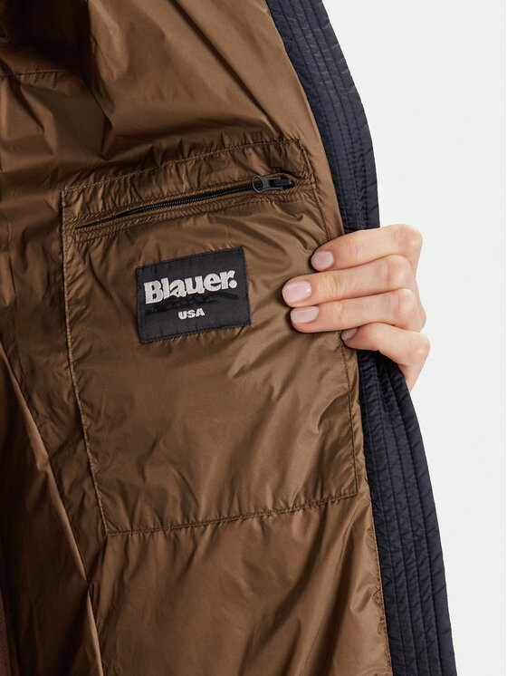 Blauer Blauer Ženska jakna 25WBLDK03102 Tamnoplava Regular Fit