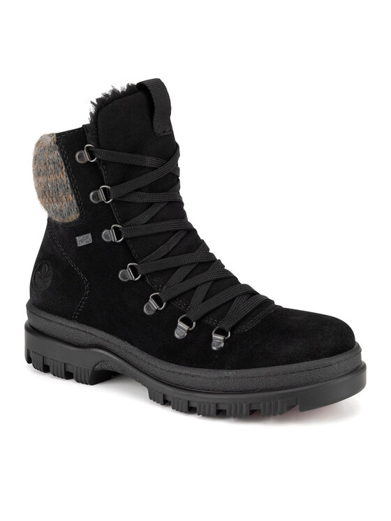 Rieker Rieker Botine X8200-00 Negru