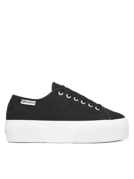 Superga Teniși 3790 Platform S3134MW Negru