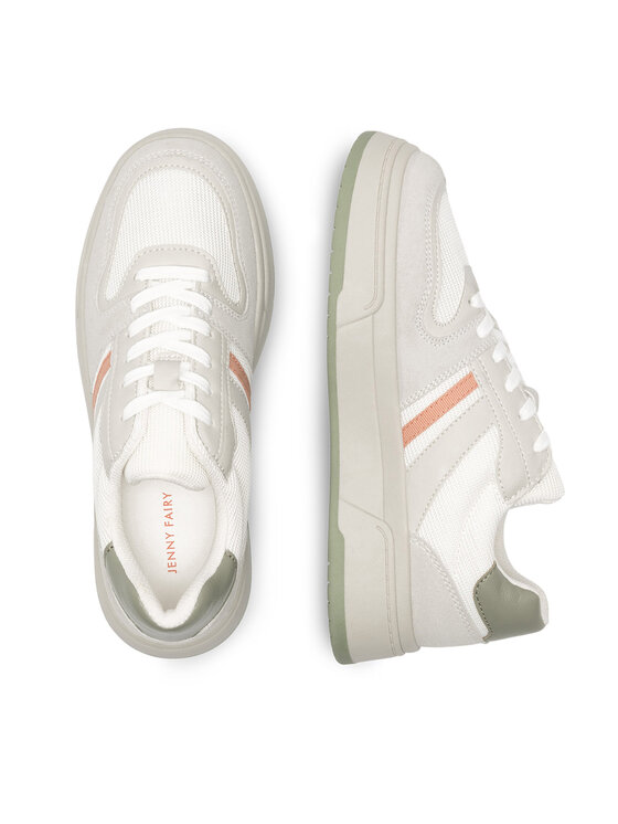 Jenny Fairy Jenny Fairy Sneakersy WS6160-04 Écru