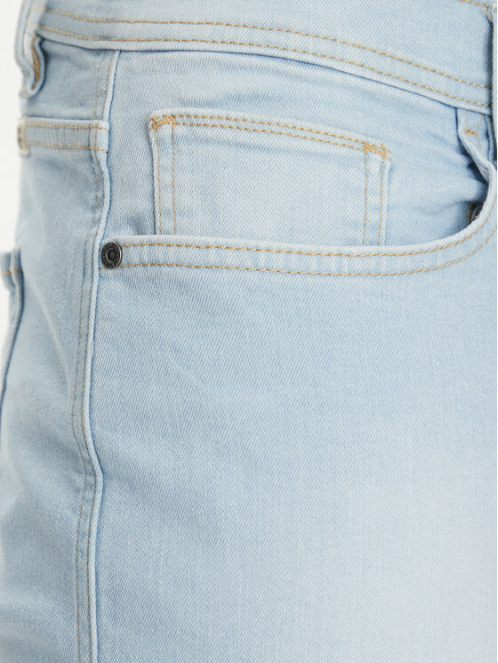 Blend Blend Pantaloni scurți de blugi 20718125 Albastru Regular Fit