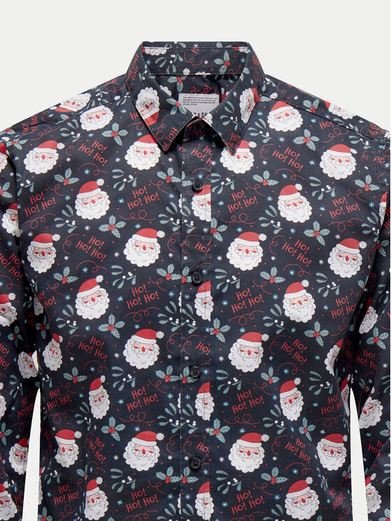 Only & Sons Only & Sons Košulja 22031026 Tamnoplava Slim Fit