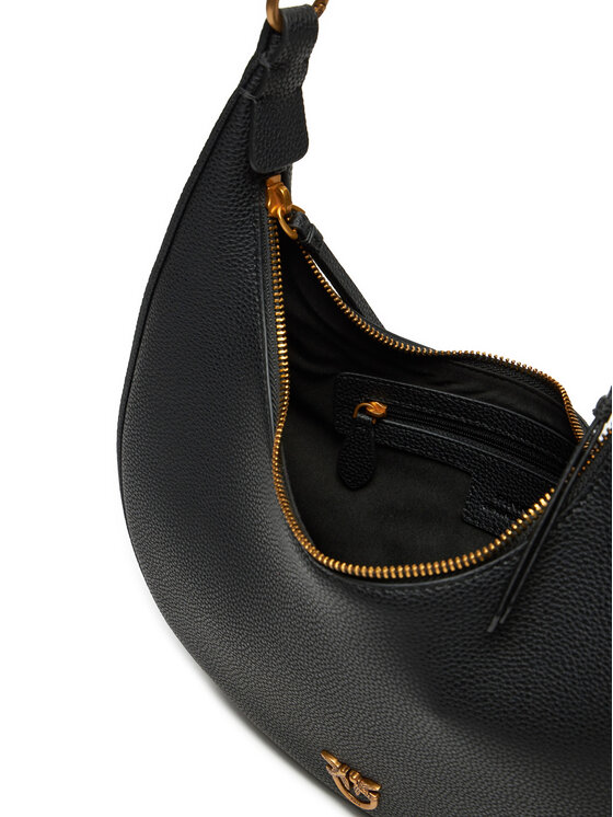 PINKO PINKO Torebka Brioche Hobo Classic AI 24-25 PLTT 101526 A29Q Czarny