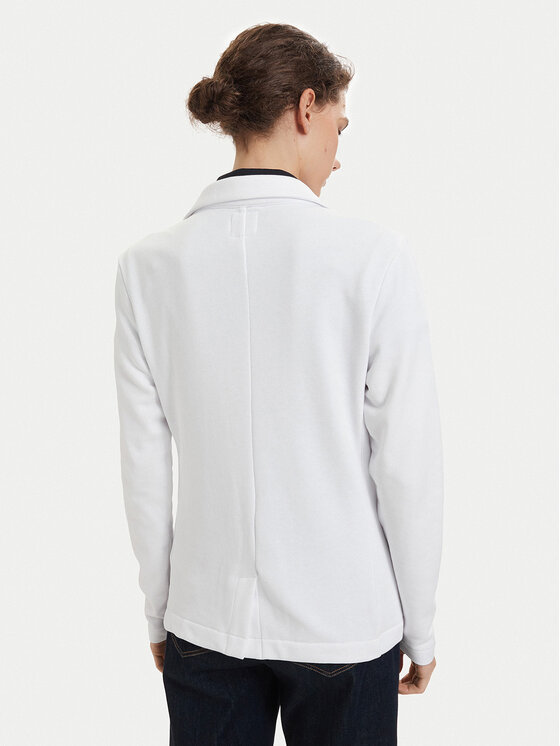 Beverly Hills Polo Club Beverly Hills Polo Club Сако P-SS26W-F6547 Бял Regular Fit
