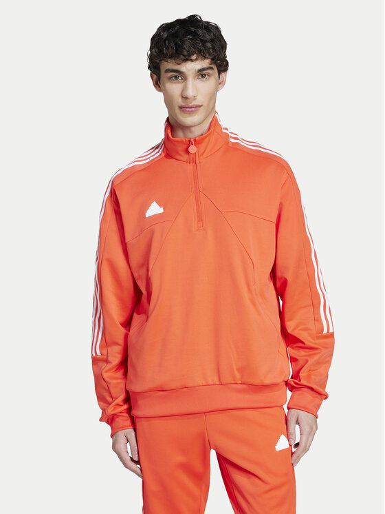 adidas Džemperis ar kapuci House of Tiro IW3578 Oranžs Loose Fit