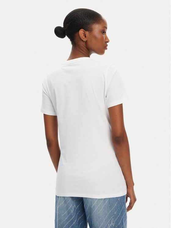 BOSS BOSS T-Shirt C_Elogo_5 50547547 Biały Slim Fit