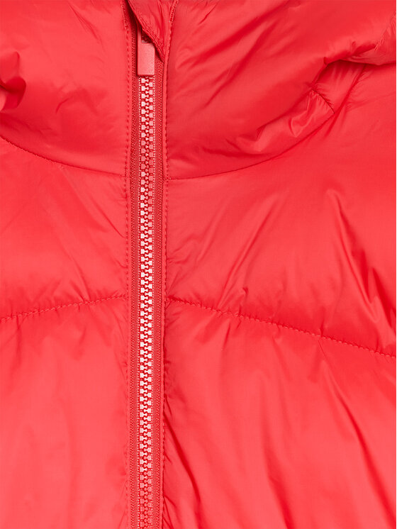 4F 4F Kurtka puchowa OUTERWEAR Czerwony Regular Fit