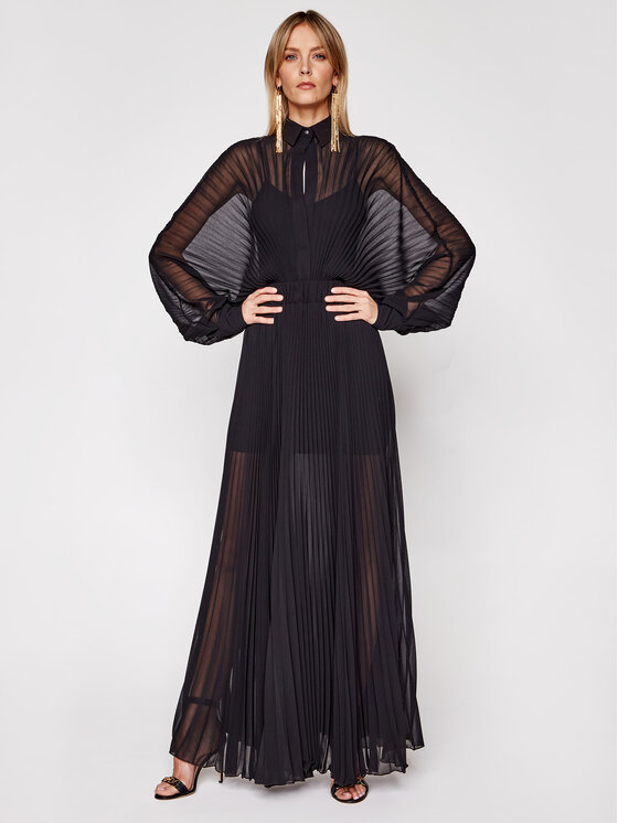 Patrizia Pepe Patrizia Pepe Φόρεμα βραδινό 2A2213/A9D5-K103 Μαύρο Regular Fit