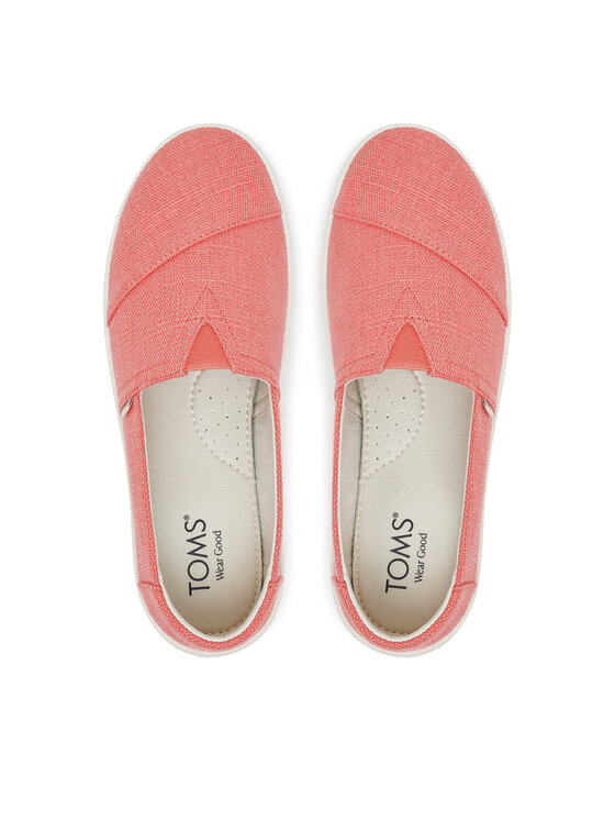 Toms Toms Туфлі Verona Slip On 10021859 Рожевий