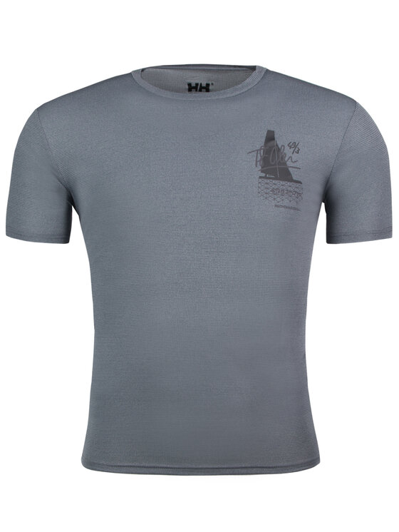 Helly Hansen Helly Hansen Marškinėliai Hp Circumnavigation 34065 Pilka Regular Fit