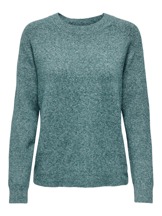 ONLY ONLY Džemper Rica 15204279 Zelena Regular Fit