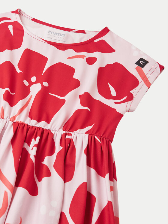 Reima Reima Sommerkleid Virein 5200343B Rot Regular Fit
