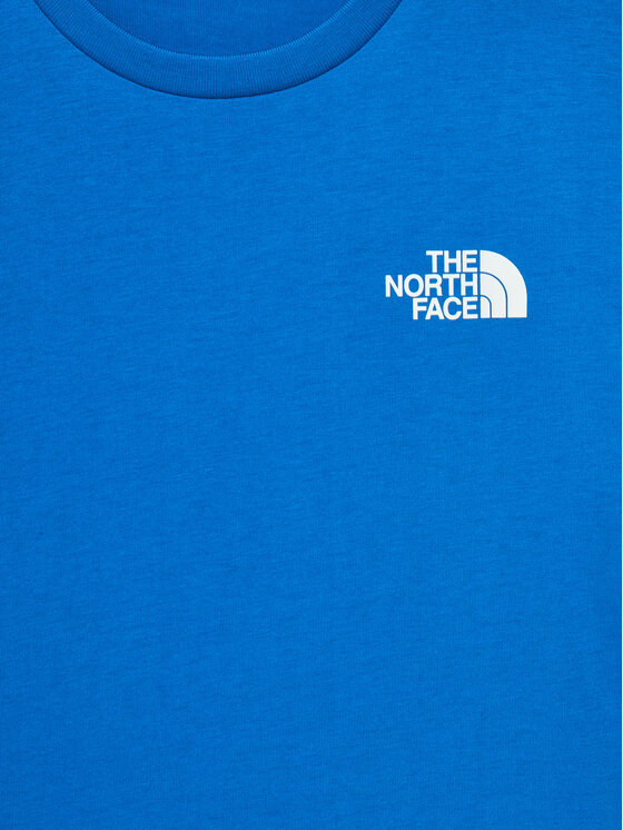 The North Face The North Face Tričko Simple Dome NF0A8DRP Modrá Regular Fit