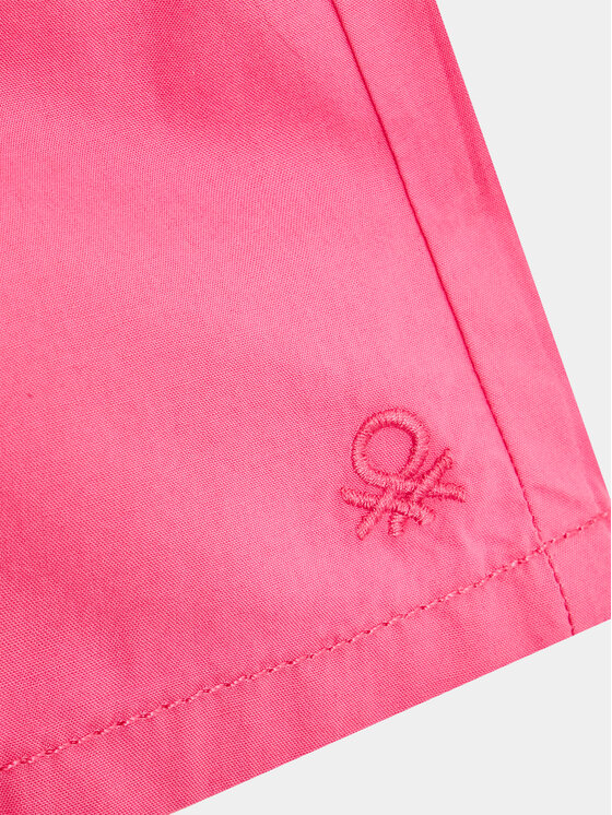 United Colors Of Benetton United Colors Of Benetton Pantaloni scurți de ciclism 4AC7G9016 Roz Regular Fit