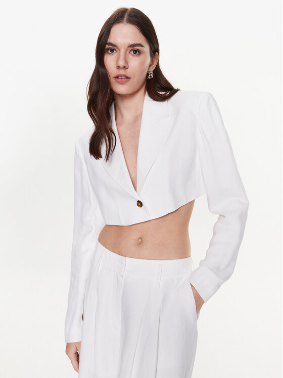 Herskind Herskind Švarkas Loreen 4757840 Balta Regular Fit