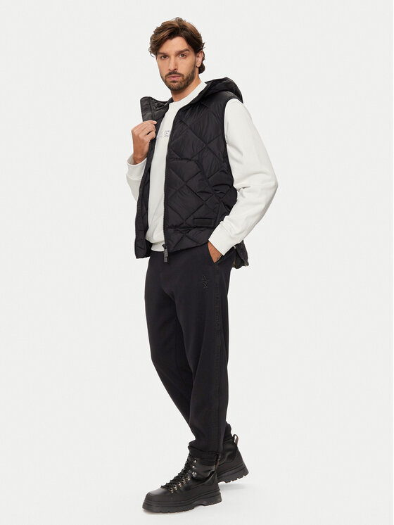 Armani Exchange Armani Exchange Spodnie dresowe 6DZPLC ZJNNZ 1200 Czarny Regular Fit
