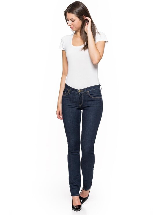 Lee Lee Jeansy JADE Niebieski Slim Fit