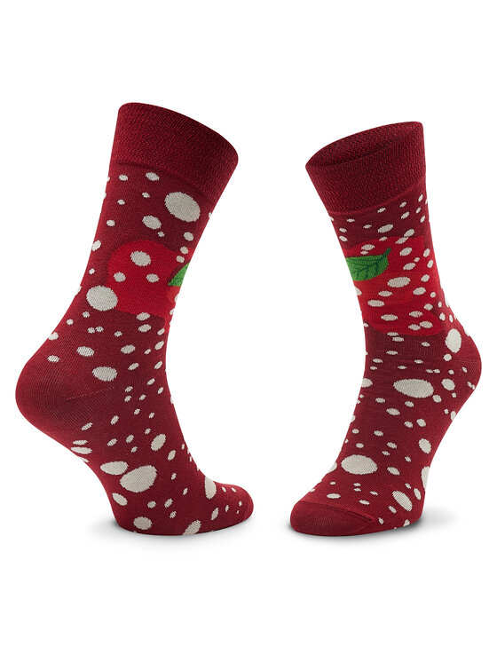Zooksy Zooksy Zestaw 2 par wysokich skarpet unisex Mixtury Grzybowe Kolorowy