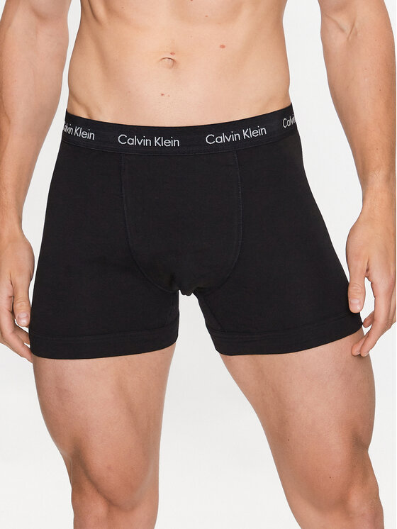 Calvin Klein Underwear Комплект 3 чифта боксерки 0000U2662G Черен