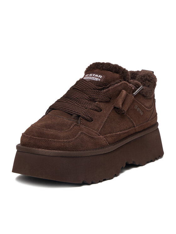 G-STAR G-STAR Sneakersy EO-TS6339-01 Tmavo hnedá